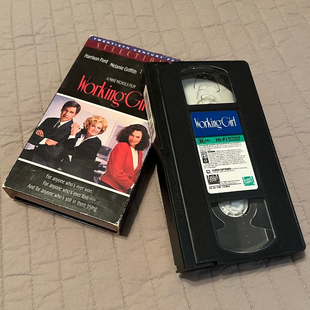 Working Girl VHS Tape 1988